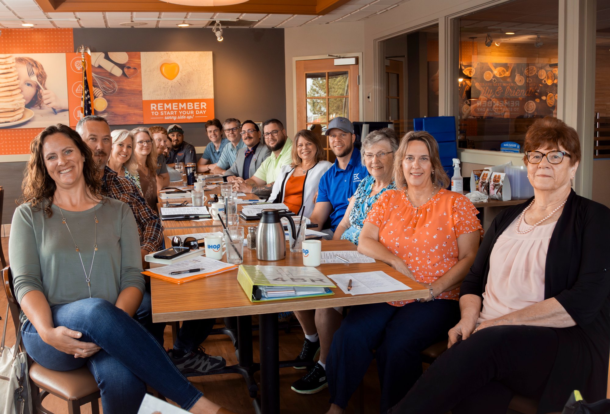 4br Networking Tuesday 730 Brighton iHop Group Photo (1)