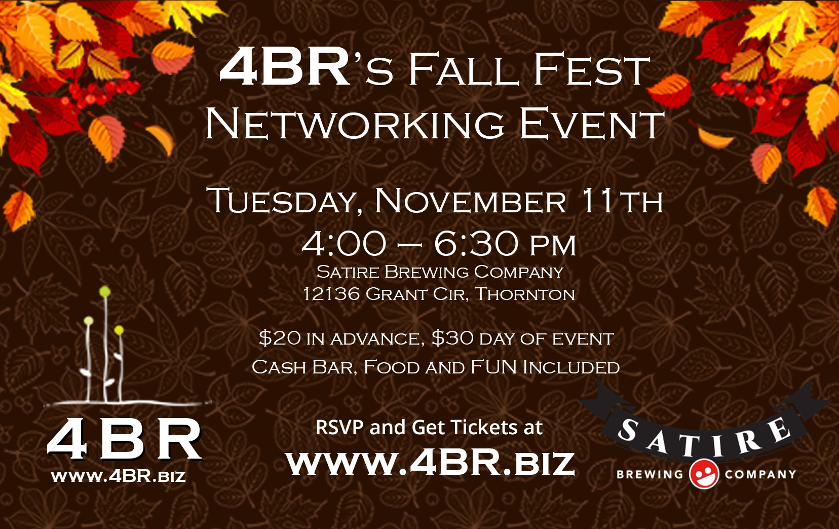 4BR Fall Fest Postcard 2025 Westminster-meetup